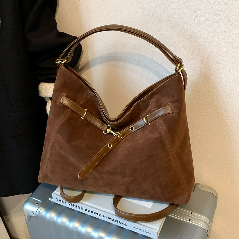 ヴィンテージスエード3wayショルダートートバッグ