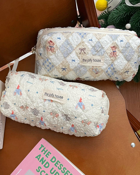 ヴィンテージキルティングポーチ